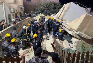 Ιορδανία: Αυξάνονται οι νεκροί μετά από κατάρρευση πολυκατοικίας – Η συγκλονιστική στιγμή που διασώζεται βρέφος