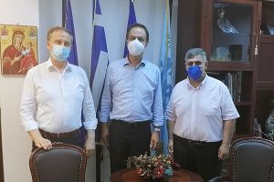 Επίσκεψη Στ. Κονταδάκη στο δήμο Παιονίας
