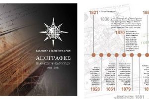 Έκδοση Ιστορικού Λευκώματος από την ΕΛΣΤΑΤ για τις Απογραφές Πληθυσμού-Κατοικιών 1821-2021