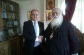 Επίσκεψη του νέου Δημάρχου Κιλκίς Δ. Κυριακίδη στο Μητροπολίτη Πολυανής και Κιλκισίου