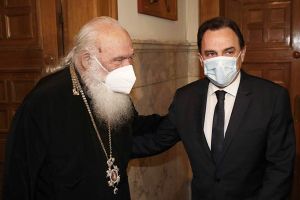 Συνάντηση Γ. Γεωργαντά με τον Αρχιεπίσκοπο κ. Ιερώνυμο