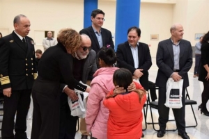 Γιορτή για προσφυγόπουλα στο υπουργείο Ναυτιλίας