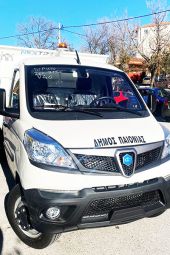 Προμήθεια μικρού απορριμματοφόρου για τα χωριά του Πάικου από τον δήμο Παιονίας