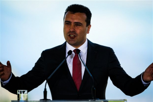 Ως «Μακεδόνας» ξεκίνησε την εκστρατεία του «Ναι» ο Ζάεφ