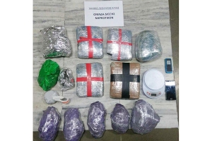 Αστυνομικοί του Κιλκίς συνέλαβαν στη Θεσ/νίκη 2 Αλβανούς με πάνω από 6 κιλά κάνναβη