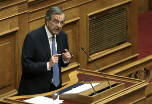 Σαμαράς: Εγώ πολέμησα για το Σκοπιανό, εσείς τα δώσατε όλα