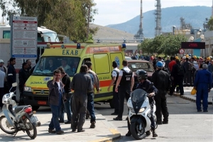 Κρίσιμα οι πέντε τραυματίες της πυρκαγιάς στα διυλιστήρια