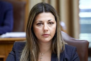Η υφυπουργός Τουρισμού Σοφία Ζαχαράκη στην Παιονία
