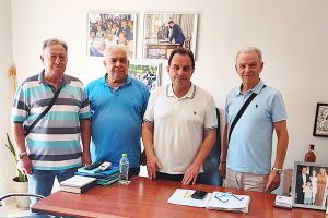 Συνάντηση εκπροσώπων του Συλλόγου Απόστρατων Πυροσβεστών Κιλκίς με τον Γ. Γεωργαντά