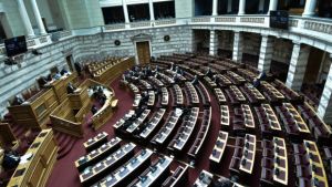 Βουλή: Συνεδριάσεις με τηλεδιάσκεψη ζητάει το ΜέΡΑ25 για όσο διαρκεί η απαγόρευση της κυκλοφορίας
