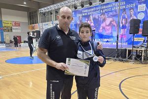 Αργυρό μετάλλιο για τον Πουντζουκίδη Κωνσταντίνο του «Άθλου Κιλκίς» στο Πανελλήνιο Πρωτάθλημα Σωματικής Διάπλασης