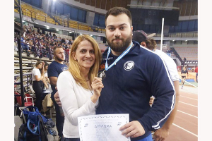 Νέο ρεκόρ στη σφαιροβολία από τον Κυριάκο Ζώτο