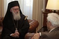 Με την πολιτειακή-πολιτική ηγεσία συναντάται ο Αρχιεπίσκοπος Αλβανίας