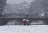 Εντεκα νεκροί από χιονοθύελλα στην Ιαπωνία