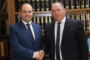 Ο Γιώργος Μπαλάσκας με το ‘’Κιλκίς Μπροστά’’ και το Δημήτρη Κυριακίδη