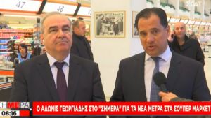 Γεωργιάδης στον ΣΚΑΪ: Πλαφόν στα αντισηπτικά – Σε ισχύ το μέτρο του αριθμού προτεραιότητας