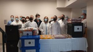 Γεύματα για το προσωπικό των ΜΕΘ του «Γ. Παπανικολάου» ετοίμασε η Λέσχη Αρχιμαγείρων Βόρειας Ελλάδας