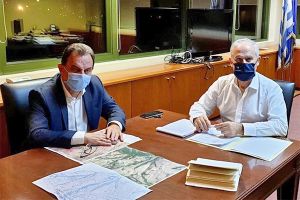 Σύσκεψη για τους δασικούς χάρτες του Κιλκίς με Γ. Γεωργαντά