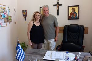 Η Ελίνα Ζαχαριάδου της Νέας Ζωής επισκέφθηκε το Κέντρο Κοινωνικής Στήριξης Κιλκίς