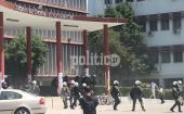 ΑΠΘ – Τώρα: Επεισόδια σε εξέλιξη στον αύλειο χώρο έξω από το βιολογικό