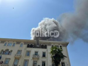 Πυρκαγιά σε κτίριο στην Αριστοτέλους: Απεγκλωβίστηκαν 44 άτομα, δυο διασωληνωμένοι (pics &amp; vid)