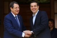 Δείπνο στον πρόεδρο της Κύπρου παρέθεσε ο Πρωθυπουργός
