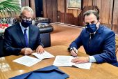 Υπογραφή Προγραμματικής Συμφωνίας μεταξύ του Γιώργου Γεωργαντά και του ΥΠΕΣ Μάκη Βορίδη