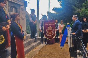 Στο ετήσιο μνημόσυνο του ολοκαυτώματος της Επτάκωμης Σάντας ο Δήμαρχος Κιλκίς