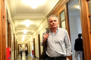 Συνάντηση Σκουρλέτη με εκπροσώπους της «Ελληνικός Χρυσός»