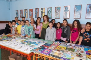 Η συγραφέας Αλεξάνδρα Μητσιάλη στο Δημ. Σχολείο Χέρσου