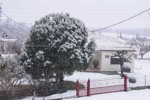 Χιονίζει στο Κιλκίς αλλά χωρίς προβλήματα