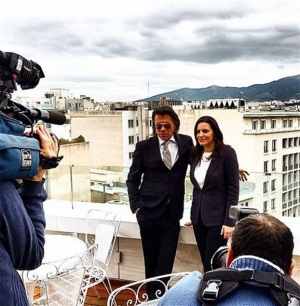 Μνημόνιο συνεργασίας Κεφαλογιάννη - Ψινάκη για προβολή του Μαραθώνα