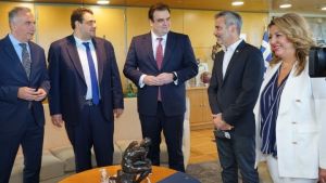 Θεσσαλονίκη: Συνάντηση Κ. Ζέρβα με Κυρ. Πιερρακάκη και Θ. Λιβάνιο για το πρόγραμμα των έξυπνων πόλεων