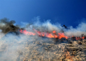 Σε εξέλιξη πυρκαγιά στα Χανιά - Εκκενώθηκε οικισμός