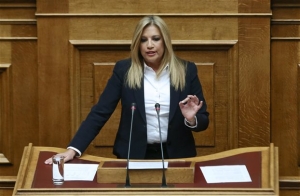 Γεννηματά: Πλήγμα για τα ελληνικά συμφέροντα η επίσκεψη Ερντογάν