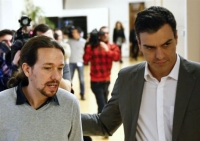 Ισπανία: Αναγνωριστική συνάντηση των ηγετών PSOE - Podemos