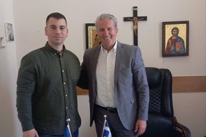 Στο Κέντρο Κοινωνικής Στήριξης Κιλκίς ο Διοικητής της Προσωρινής Φιλοξενίας Αιτούντων Άσυλο Πολυκάστρου κ. Ζαχαρίου Αναστάσιος