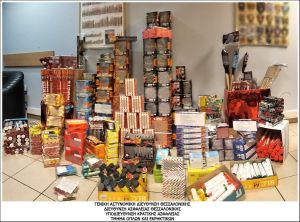 Θεσσαλονίκη: Κατασχέθηκαν περισσότερα από 2.500 πυροτεχνικά είδη – Μία σύλληψη