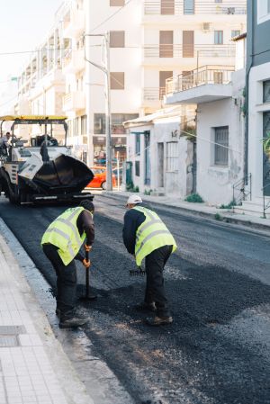 Θεσσαλονίκη: Νυχτερινές ασφαλτοστρώσεις στην Εσωτερική Περιφερειακή