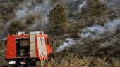 Κατέσβησε την πυρκαγιά που ξέσπασε το μεσημέρι σε δασική έκταση στο Βροντερό Πρεσπών η Πυροσβεστική