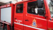Φωτιά σε διώροφη οικοδομή στα Βασιλικά Θεσσαλονίκης