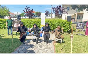 Ο δημοτικός σύμβουλος Αναστάσιος Καζαντζίδης στις εκδηλώσεις της Ευκαρπίας για τη Γενοκτονία των Ελλήνων του Πόντου