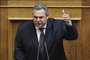 Καμμένος: Υπάρχουν δυνάμεις που θέλουν ένταση στο Αιγαίο