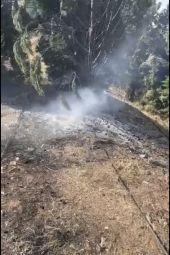 Φωτιά από τσιγάρο στο δρόμο Κιλκίς – Ν. Σάντα