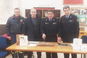 Η Διοίκηση Πυροσβεστικών Υπηρεσιών Νομού Κιλκίς έκοψε την βασιλόπιτά της