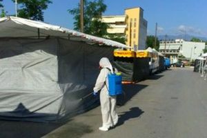 Συνεχείς απολυμάνσεις στο Πολύκαστρο λόγω και της τοπικής εορτής