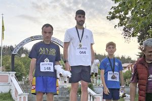 Αργυρό μετάλλιο ο Κυριάκος Σαχπεκίδης στον αγώνα ανωμάλου δρόμου «Αίγαγρος»