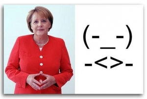 Ιδού το emoticon της Ανγκελα Μέρκελ