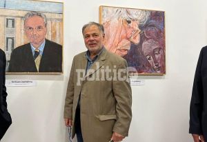 «Έλληνες με ταξίδεψαν»: Λαμπρά εγκαίνια για την έκθεση ζωγραφικής του Ντίνου Γιωτόπουλου στο Βαφοπούλειο (pics &amp; vids)