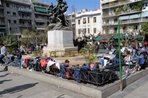 Καμίνης: Θα διαθέσουμε και άλλο χώρο, αρκεί να αδειάσει η πλ.Βικτωρίας